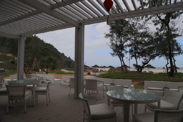 Azura is a casual beachfront restaurant
