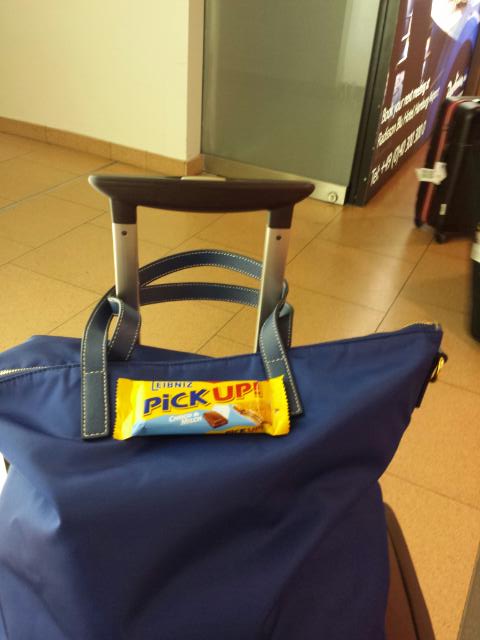 Refilled energy in Hamburg airport