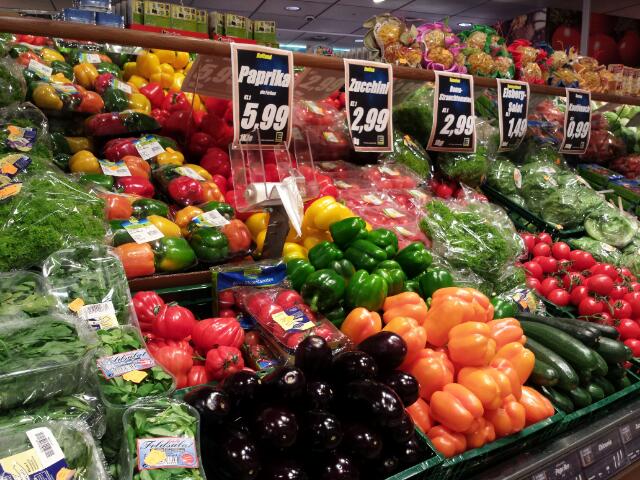 Supermarket shopping